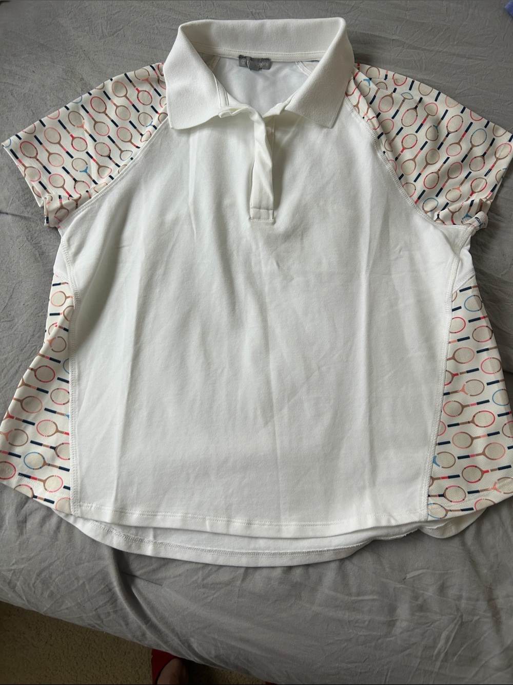 Talbots short sleeve tennis shirt